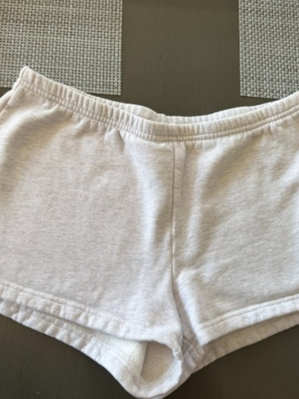 Aritzia Cozy Sweatfleece Boyfriend Lo-Rise Mini Short Size Large Women Shorts